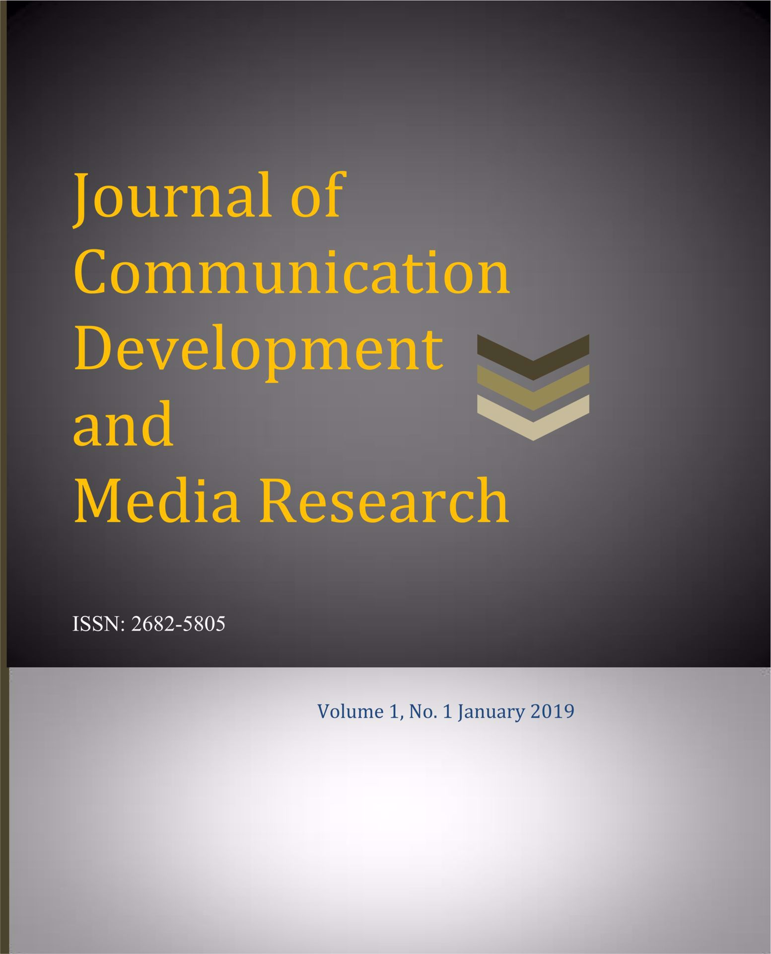 Journal of Communication Development and Media Research cover